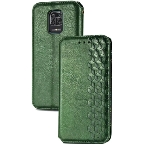 Чохол для телефона Mobile Case Getman Cubic Green for Xiaomi Redmi Note 9S/Note 9 Pro/Note 9 Pro Max