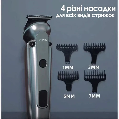 Машинка для стрижки Xiaomi Riwa RE-6325: Материал лезвий керамика