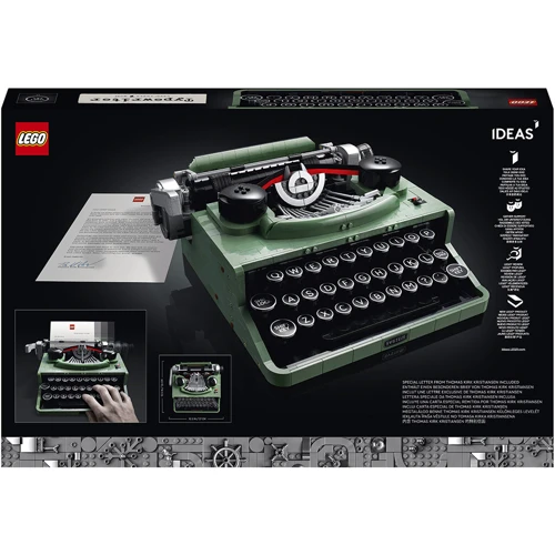 Конструктор LEGO Ideas Друкарська машинка (21327): Серія Ideas
