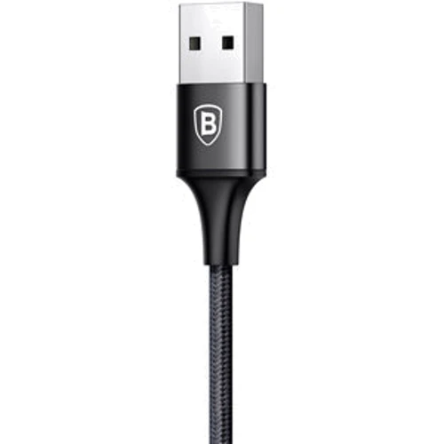 Кабель Baseus USB Cable to Lightning/microUSB/USB-C Rapid 1.2m Black (CAMLT-SU01) фото 3
