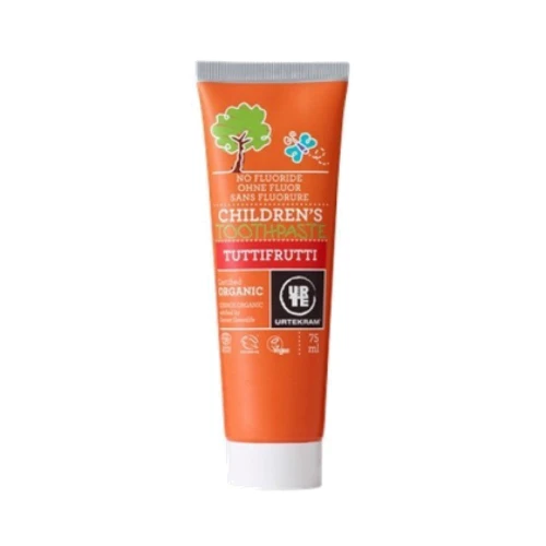 Urtekram Childrens Toothpaste Tuttifrutti 75 ml Органічна дитяча зубна паста Тутті-Фрутті