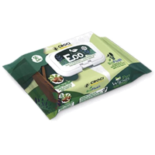 Салфетки Croci Eco Almond/Shea Butter гигиенические для собак с миндалем и маслом Ши 30 шт/уп (C6052935)