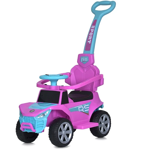 

Детский электромобиль-толокар 2в1 Bambi розовый (M 5764EBLR-8)