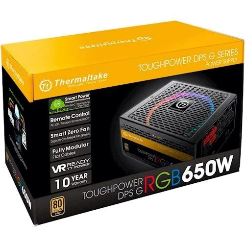 Блок живлення Thermaltake Toughpower DPS G 650W (PS-TPG-0650DPCGEU-G) фото 6