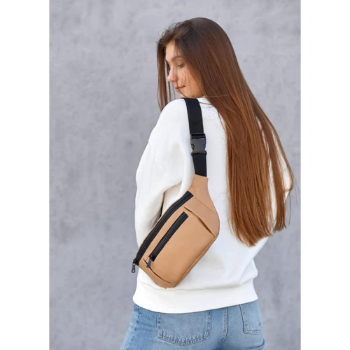 Женская поясная сумка Sambag Tirso LCH бежевая (80341026): Тип Сумки
