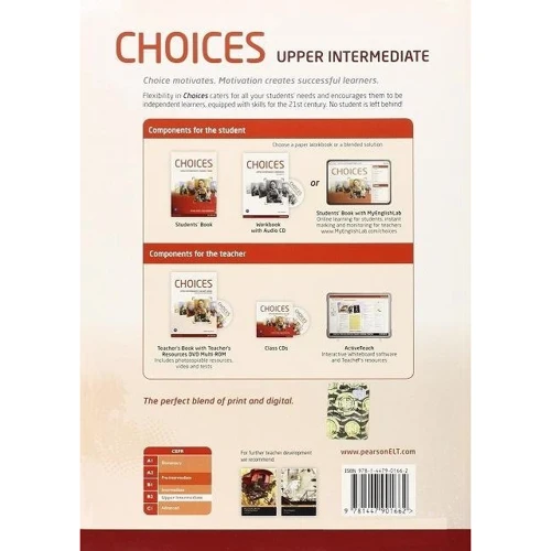 Choices Upper Intermediate Teacher's Book (+ Multi-ROM Pack): Количество страниц 136
