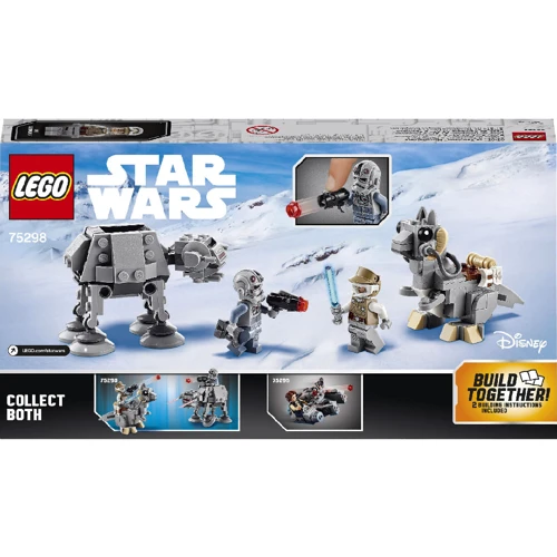 LEGO Star Wars Мікрофайтери: АТ-АТ проти Тонтон (75298): Кількість деталей, шт. 205