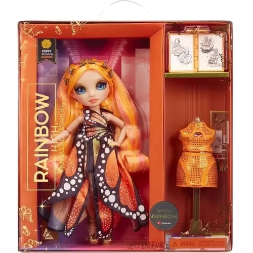 Лялька Rainbow High Fantastic Fashion Violet Poppy Rowan з аксесуарами (587330): Вік от 4 лет
