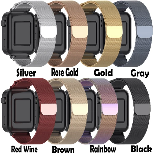 Ремінець BeCover Milanese Style 22mm Black для Amazfit Stratos/Stratos 2/2S/3 /Amazfit GTR 2/Amazfit GTR 47mm/Amazfit GTR Lite 47mm фото 6