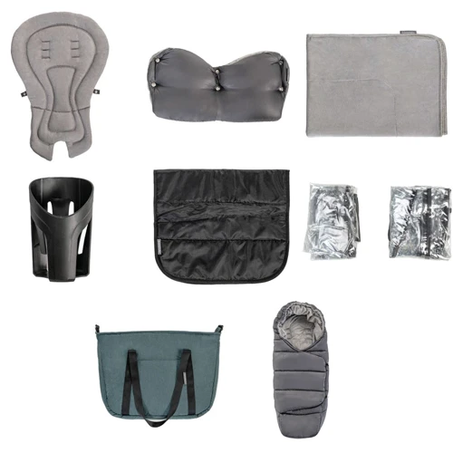 Коляска Baby Design HUSKY XL 207 SILVER GRAY: Тип коляски Универсальная коляска (2-в-1)