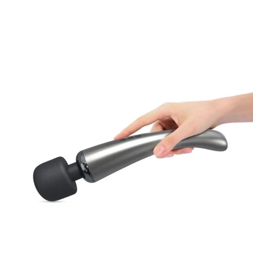 Мощный вибромассажер Dorcel MEGAWAND Chrome Silver (160 режимов)