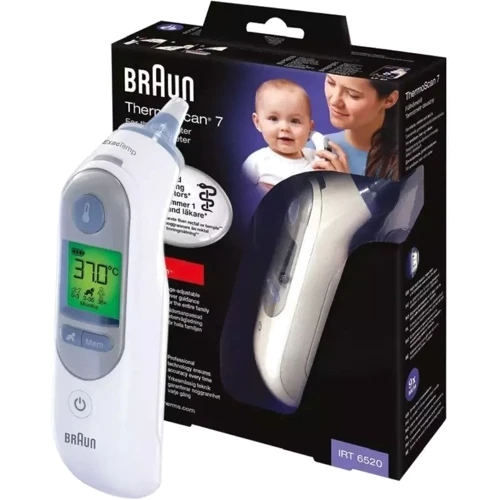 Термометр Braun IRT6520 Thermoscan 7 вушного типу: Виробник Braun