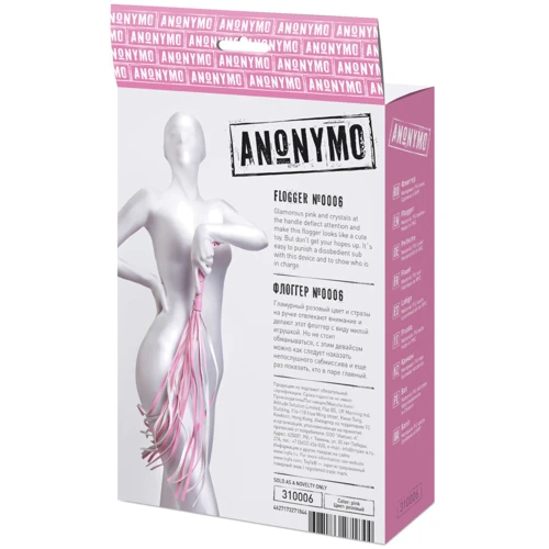 Флоггер Toyfa Anonymo Flogger №0006 Рink