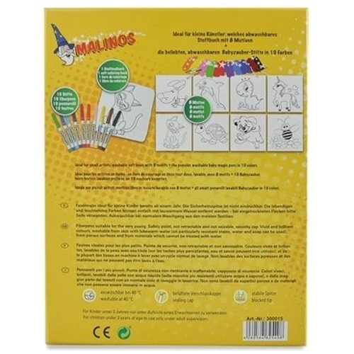 Фломастери для малят MALINOS Babyzauber (MA-300015): Стать хлопчик, дівчинка
