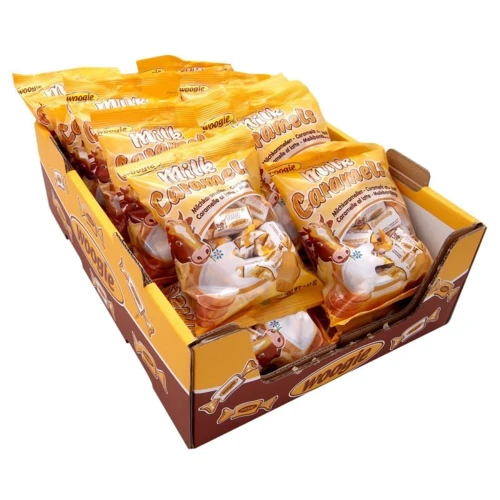 Цукерки Woogie Milk Caramels (250 г) (WT2432): Вага, г 250