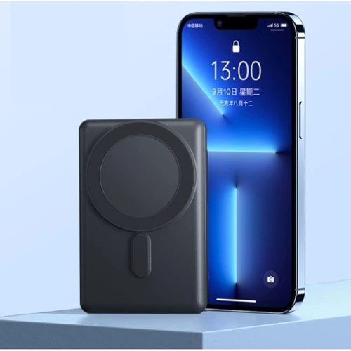 Внешний аккумулятор WIWU Power Bank 10000mAh Magnetic Wireless 15W Black (JC-20) фото 8