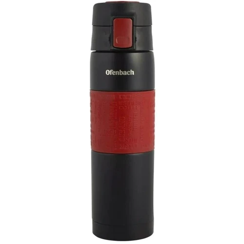 Термокружка Ofenbach 480 мл красная (OF-101300-RD)