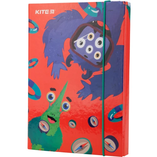 Папка для зошитів Kite, Jolliers В5 на гумці картон (19-210)
