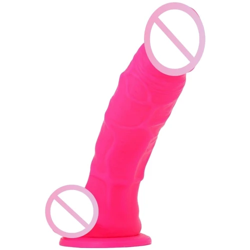 Цветной фаллоимитатор на присоске Coloursoft Soft Dildo, 13х4 см, розовый