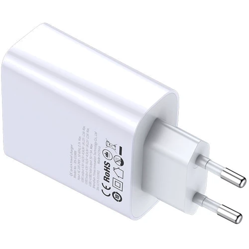 Зарядний пристрій Baseus Wall Charger USB-C and USB PPS Quick Charge 30W White (CCFS-C02) фото 7