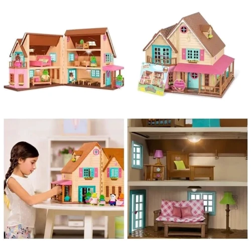Игровой набор Li`l Woodzeez Большой коттеджный дом (WZ6749Z): Производитель Li`l Woodzeez
