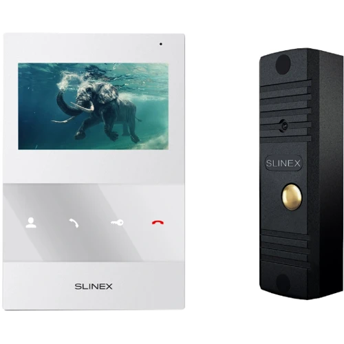 Slinex SQ-04M White + ML-16НR Black