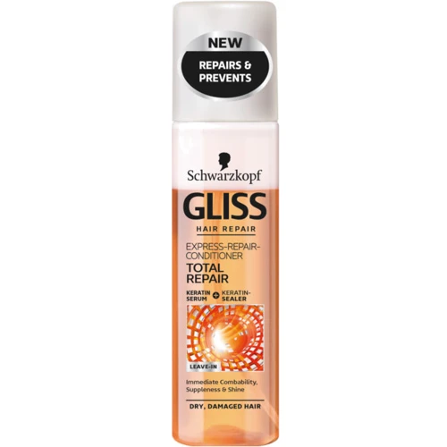 Schwarzkopf Gliss Kur Total Repair Conditioner 200 ml Експрес-кондиціонер для сухого пошкодженого волосся