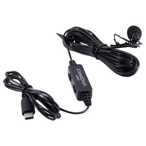 Микрофон петличный CKMOVA LCM2C: Разъем USB