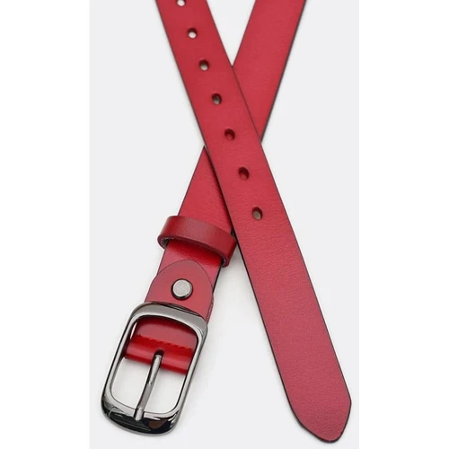 Ремінь жіночий Borsa Leather червоний (CV1ZK-008c-red): Стать Женский