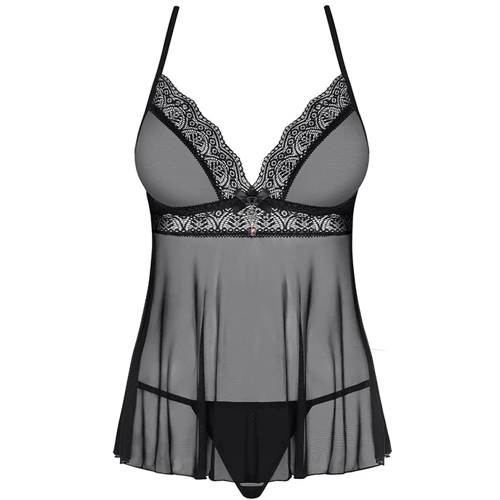 Комплект Obsessive 864-BAB-1 babydoll, S/M