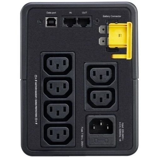 APC Back-UPS 950VA IEC (BX950MI): Количество Euro-розеток, шт Нет
