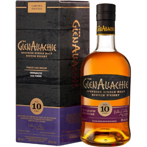 Виски Glenallachie 10 yo Chinquapin Oak 48 % 0.7 л GB (BWR5144)