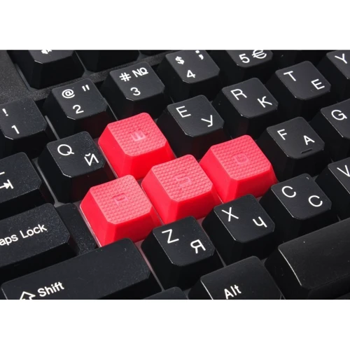 Комплект дротовий A4Tech Bloody B2100 Black: Підключення дротове