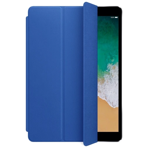 Аксесуар для iPad Apple Leather Smart Cover Electric Blue (MRFJ2) for iPad 10.2" 2019-2020/iPad Air 2019/Pro 10.5" фото 4