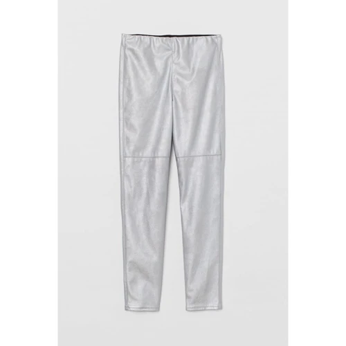 Легінси H & M 2712-7454790 140 см сріблясті