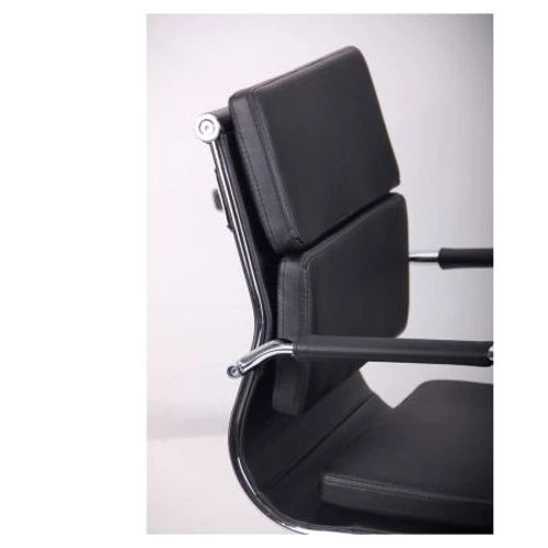 AMF Slim FX CF (XH-630C) черный: Оснащение с ножками, подлокотники, на полозьях, с крестовиной