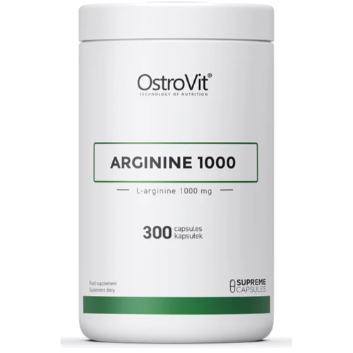 Аминокислота для спорта OstroVit Capsules Arginine 1000 300 caps / 100 servings