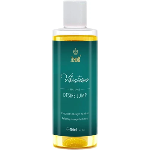 Массажное масло Amor Vibratissimo Desire Jumpс ароматом перечной мяты, 100 мл: Тип Масло