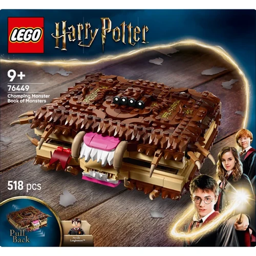 Конструктор LEGO Harry Potter Кусливая Ужасная книга ужасов (76449): Рекомендуемый возраст 9+