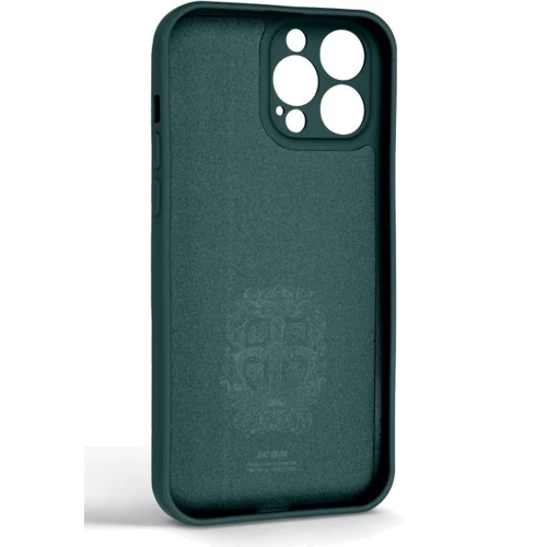 Чехол для iPhone ArmorStandart Icon Ring Dark Green for iPhone 13 Pro Max (ARM68680): Цвет зеленый