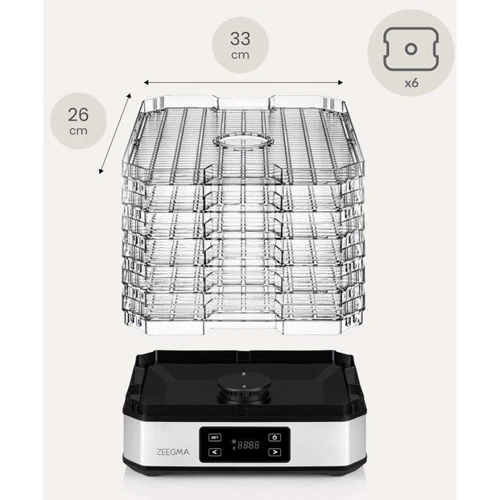 Сушарка для фруктів та овочів Zeegma Dry Chef Silver фото 10