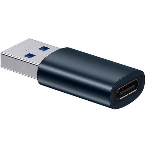 Адаптер Baseus Adapter USB to USB-C 3.1 Ingenuity Blue (ZJJQ000103): Колір синий