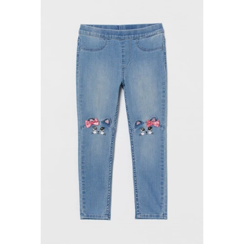 Джеггинсы 412-7398021 H&M 110 см голубые