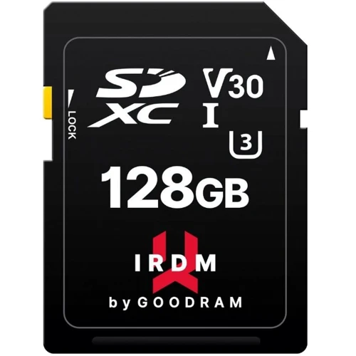 Карта памяти GOODRAM 128GB microSDXC class 10 UHS-I/U3 IRDM (IR-M3AA-1280R12)