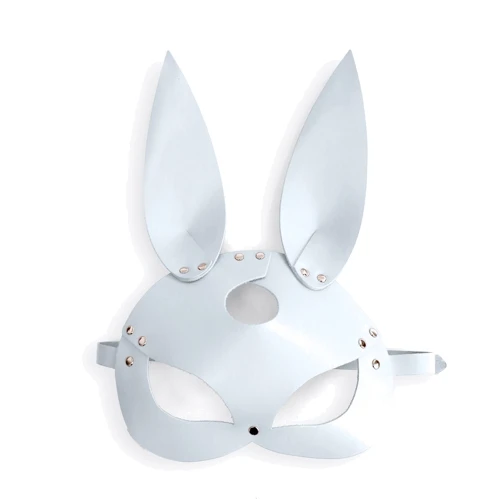 Кожаная маска Зайки Art of Sex - Bunny mask, белый: Производитель Art of Se
