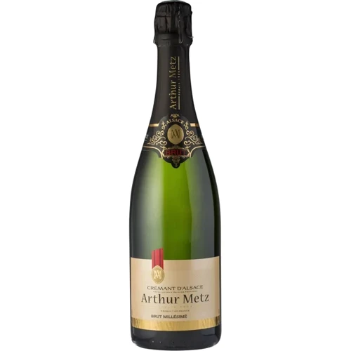 Вино игристое Arthur Metz Cremant d'Alsace BRUT белое брют 0.75 л (UI3259360313900)
