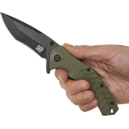 Нож и мультитул SKIF Griffin II BSW (1765.02.89): Система блокировки Есть
