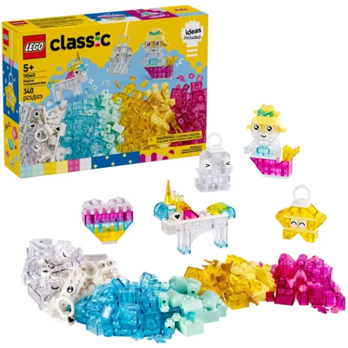 Конструктор LEGO Classic 340 элементов (11040): Рекомендуемый возраст от 5 лет