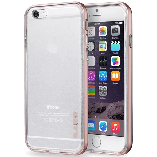 Чохол для iPhone LAUT EXO-FRAME Rose Gold (LAUT_IP6P_EX_RG) for iPhone 6 Plus/6S Plus