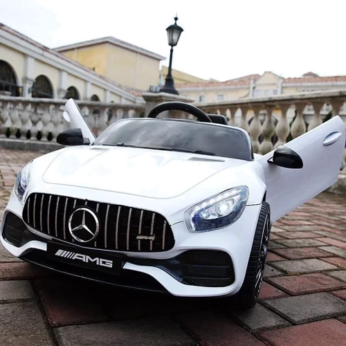 Детский электромобиль Bambi Racer Mercedes-AMG, белый (M 4062EBLR-1) фото 9
